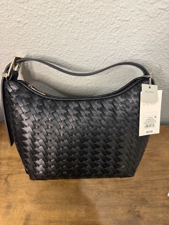 a new day Handbags - A new day Adjustable Black Woven Shoulder Bag NEW